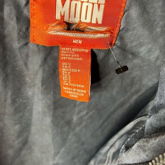 Unisex Rebel Moon Quilted Zip-Up Vest Mens Size Small Puffer - Picture 5 of 7